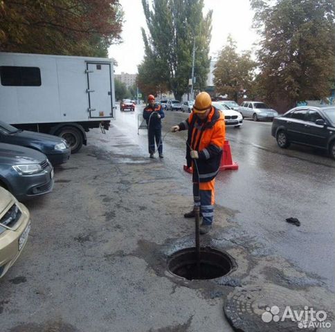 Прочистка канализации/устранение засора