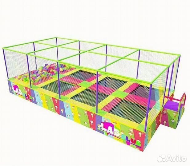 Детская батутная арена от производителя