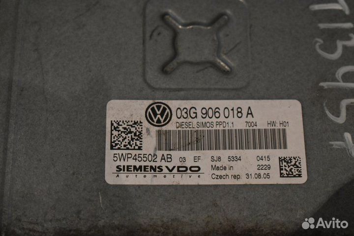 Блок управления двигателем Volkswagen Passat B6