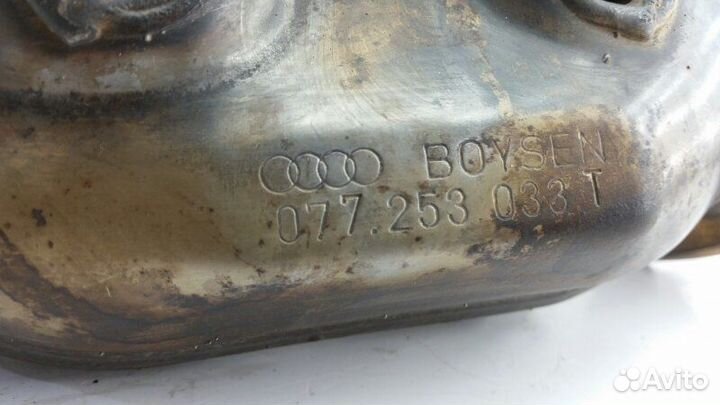 Коллектор выпускной левый Volkswagen Touareg AXQ