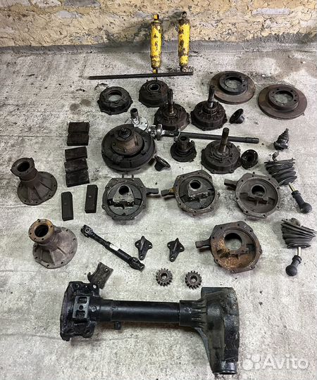 Запчасти на военные мосты УАЗ