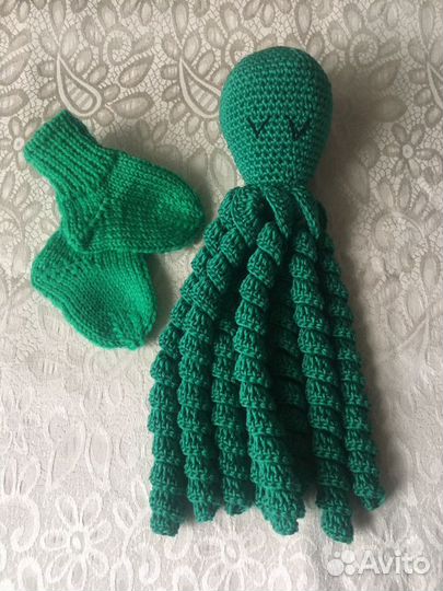 Осьминожек и носочки комплект