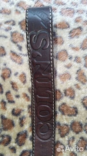 Ремень colins кожа.рн пз