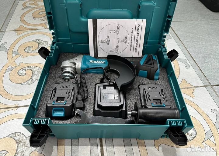 Аккумуляторная болгарка Makita 125мм (Арт.50150)