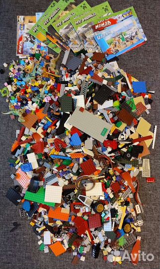 Аналог Lego. Россыпь, более 7ми кг. Обновлено