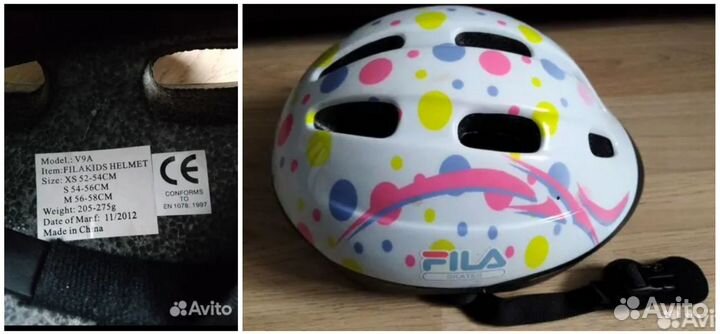 Защита. Скейтборд. Шлем Fils. Ролики