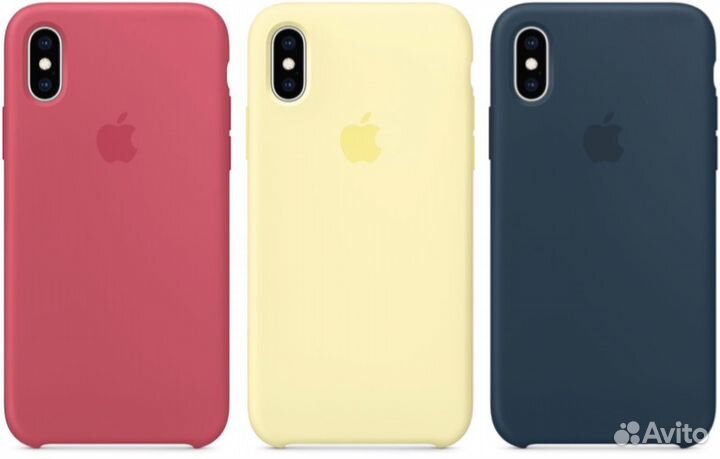 Силиконовые чехлы на iPhone 6/6s/7/8/X/Xr/Xs Max