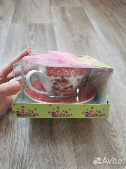 Чашка с блюдцем