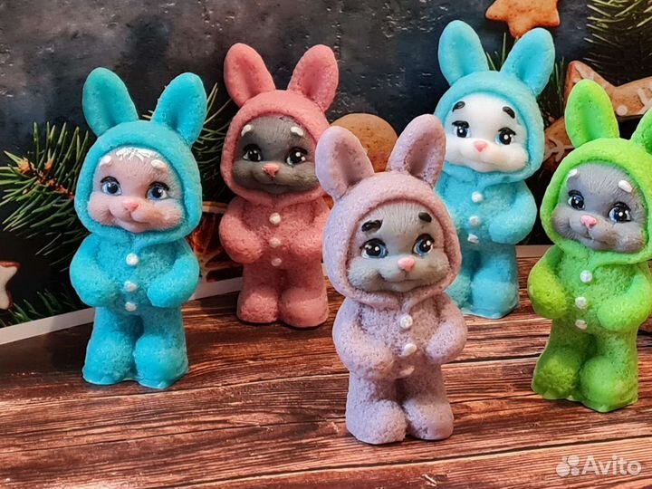 Мыло ручной работы. Зверята