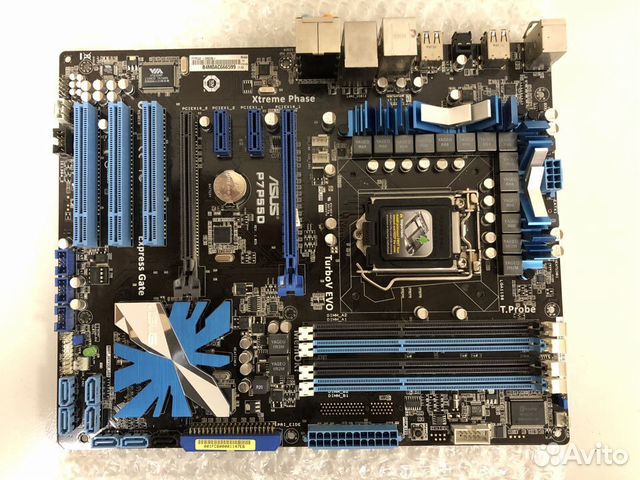 Материнская плата asus P7P55D