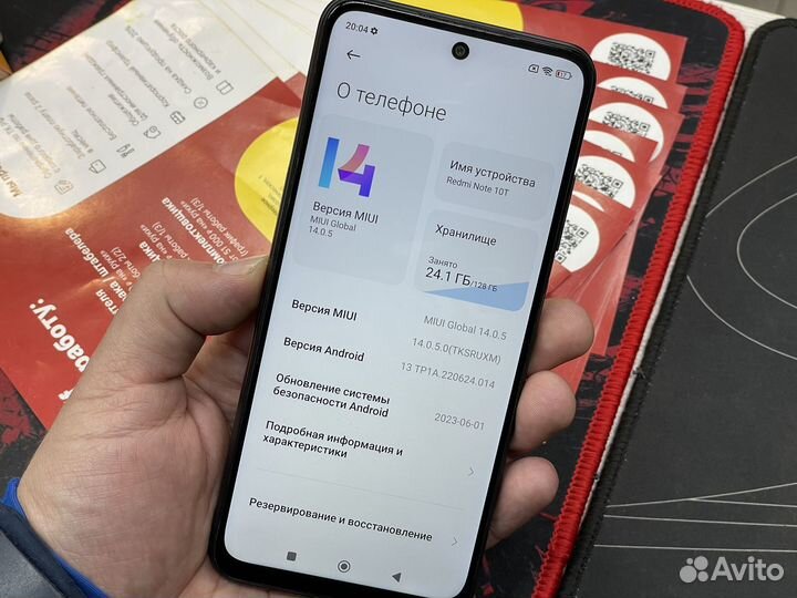 Xiaomi Redmi Note 10T, 4/128 ГБ