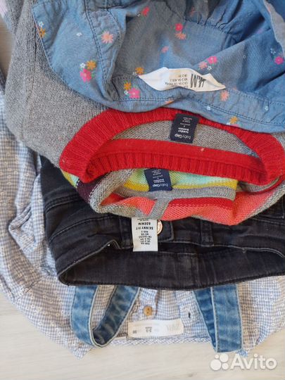 Одежда для девочки zara hm 98