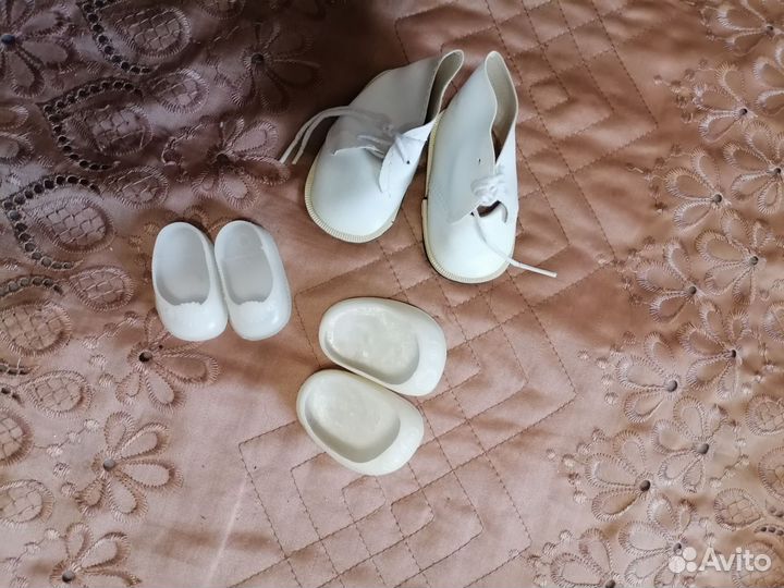 Туфли и платье для кукол СССР