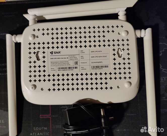 Роутер SNR-CPE-ME2-Lite гигабитный