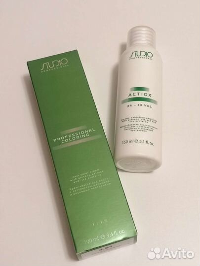 Краска и оксид для волос estel