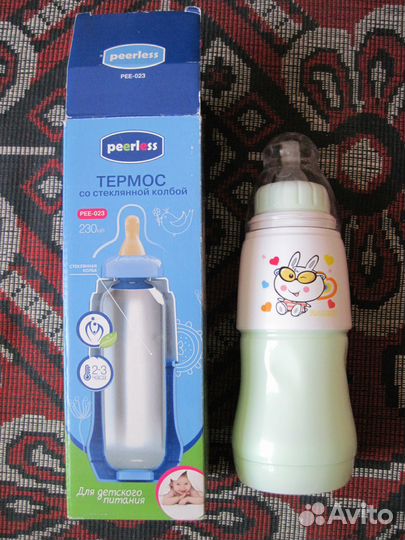 Термос Peerless 230 мл. с соской