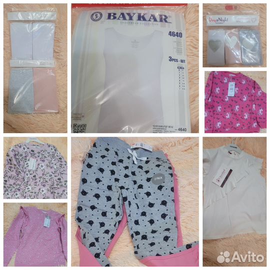 Новые вещи на девочку 134-140