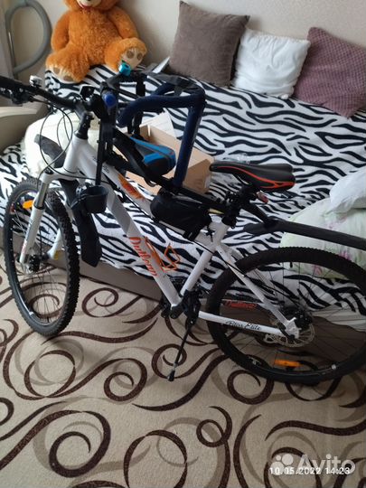 Детское велокресло переднее