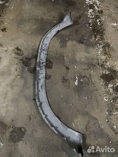 Юбка на бампер volvo s40