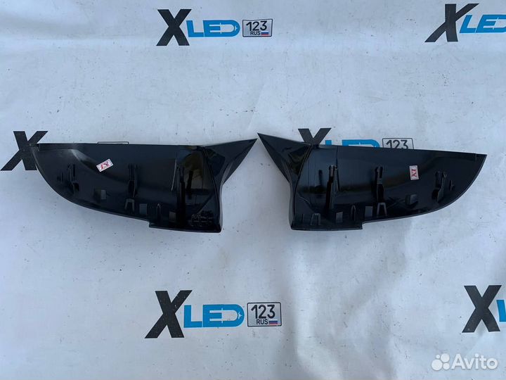 Накладки на крышки зеркал BMW X1 E84 M глянец