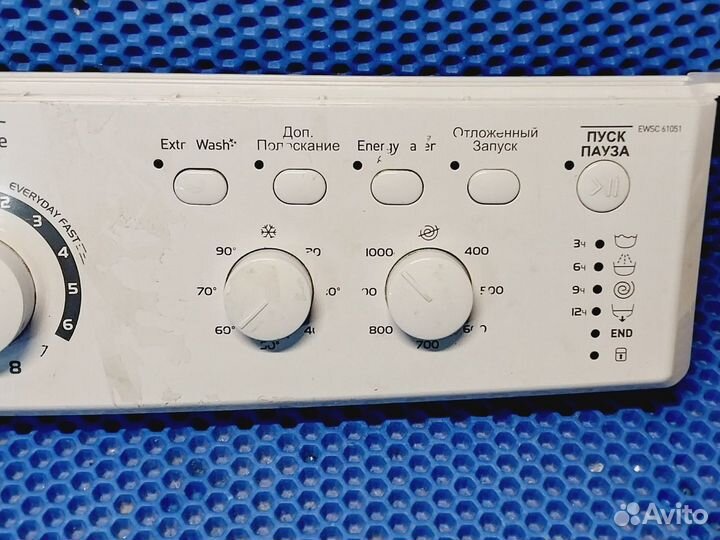 Плата индикации стиральной машины Indesit ewsc6105