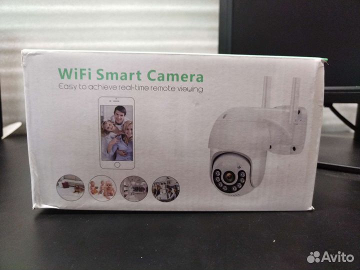 Камера видеонаблюдения уличная поворотная wifi