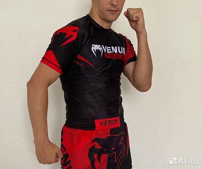 Рашгард с коротким рукавом Venum Trainin