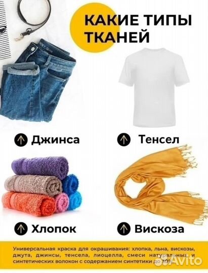 Краска для ткани