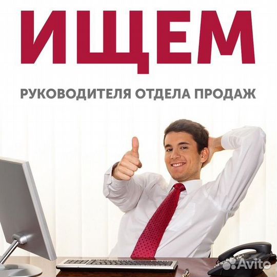 Руководитель отдела продаж/ г. Набережные Челны