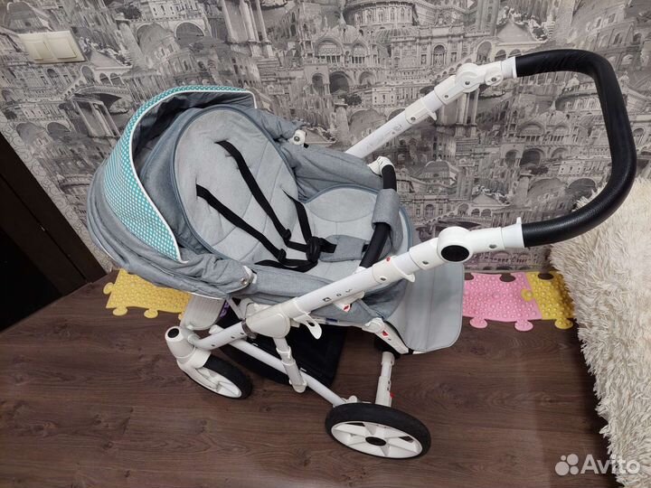Коляска Адамекс Сицилия Делюкс 2 в 1
