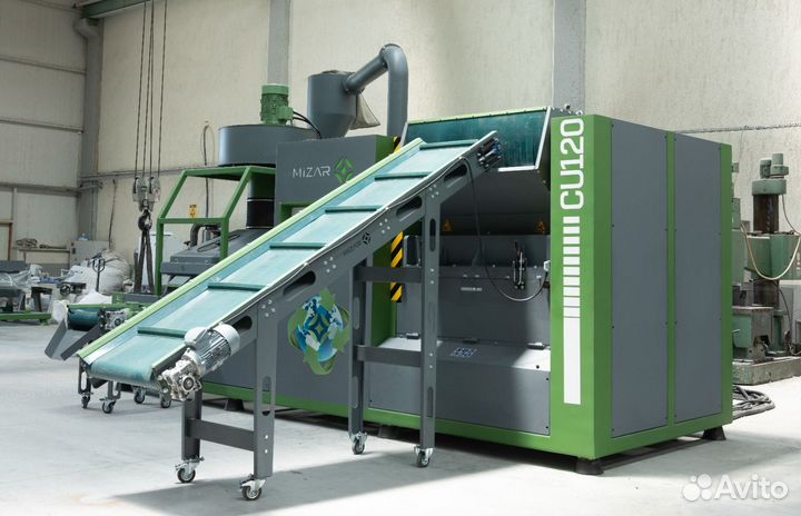 Гранулятор сепаратор для переработки кабеля