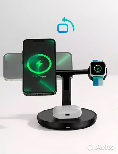 Беспроводная зарядка для iPhone Apple Watch