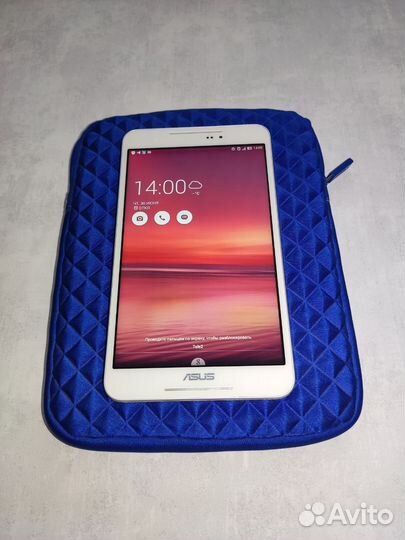 Планшет asus белый +чехол