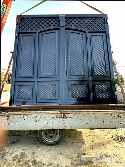 Ворота белые на заказ