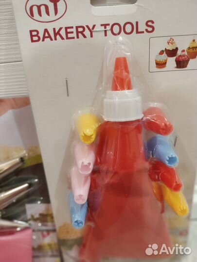 Кондитерский мешок с насадками