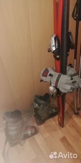 Горные лыжи с ботинками