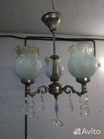 Люстра СССР сталинский ампир