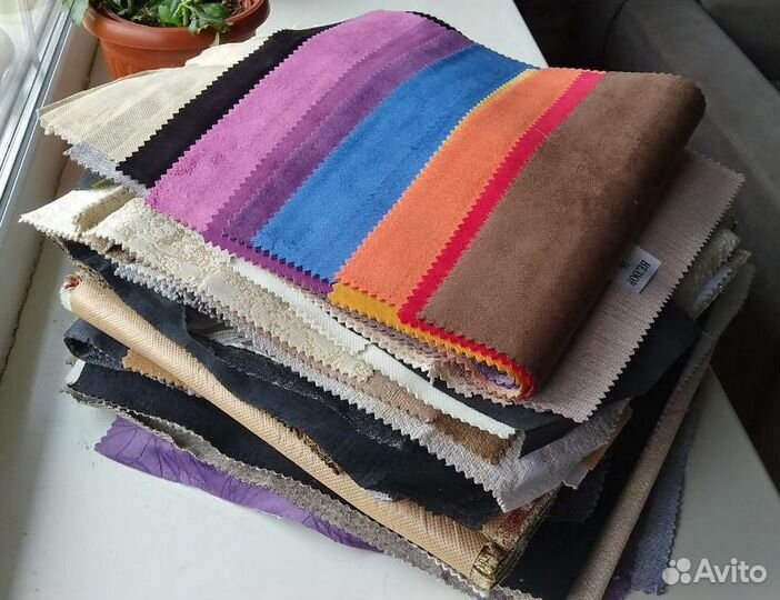 Лоскуты для творчества шитья обивочная ткань