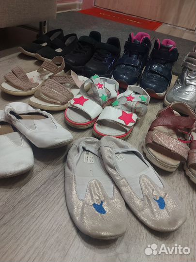Обувь пакетом для девочки 35