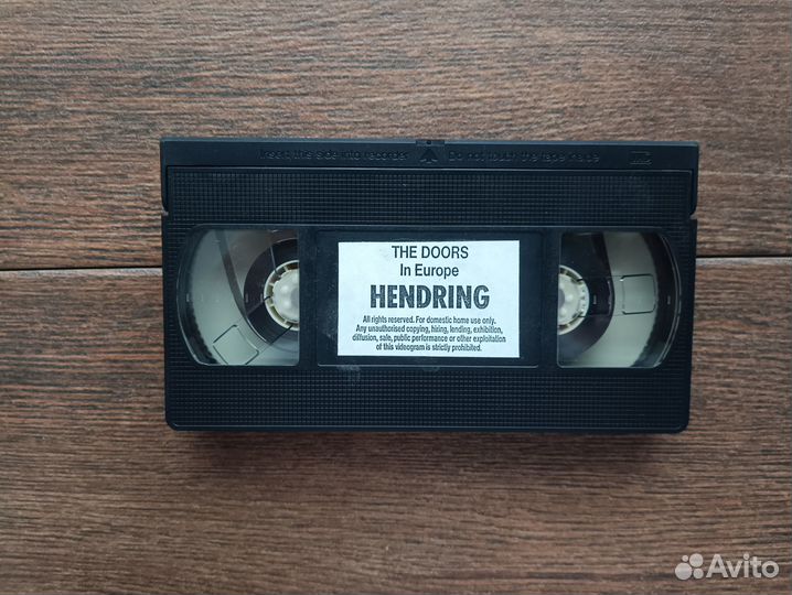 VHS The Doors In Europe 1968