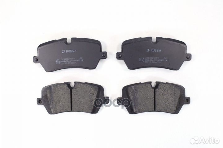 Колодки тормозные land rover range rover IV