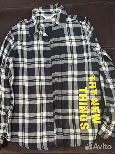 Рубашка на мальчика 10-12 лет