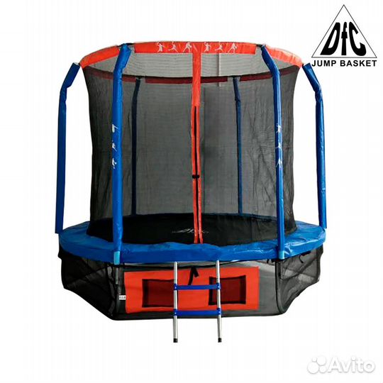 Батут DFC Jump Basket с сеткой 12FT-jbsk-B