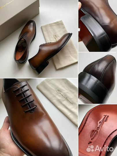 Туфли мужские santoni