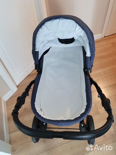 Коляска 2в1 Alis berta синяя
