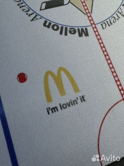 Коврик для мыши Pittsburgh Penguins NHL большой