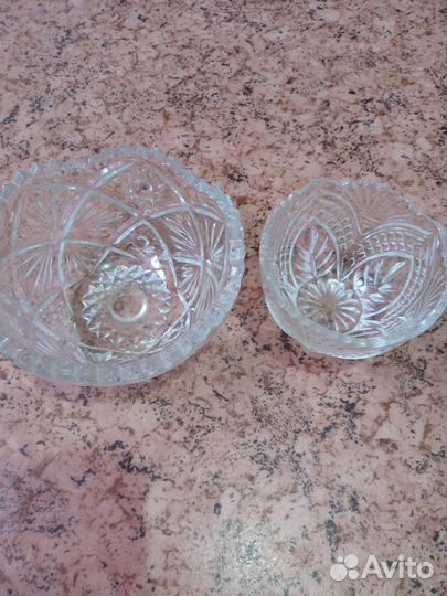 Ваза хрустальная СССР