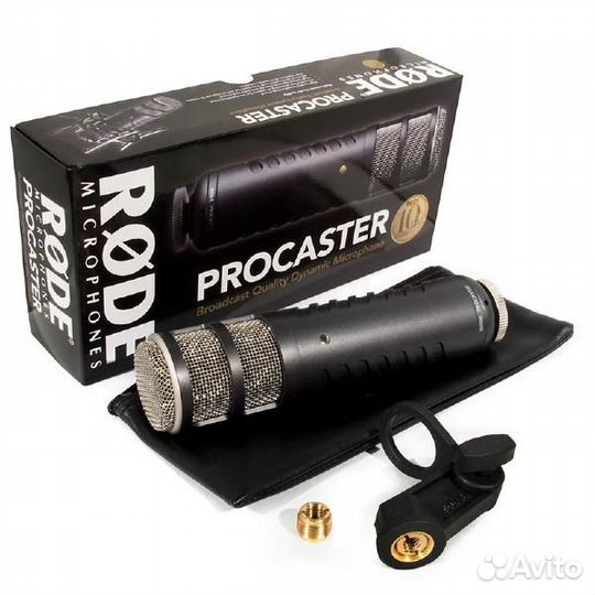 Студийный микрофон rode procaster