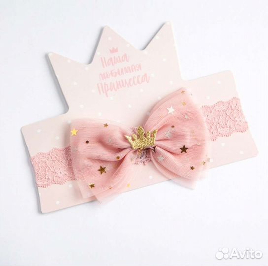 Повязка на голову для девочки