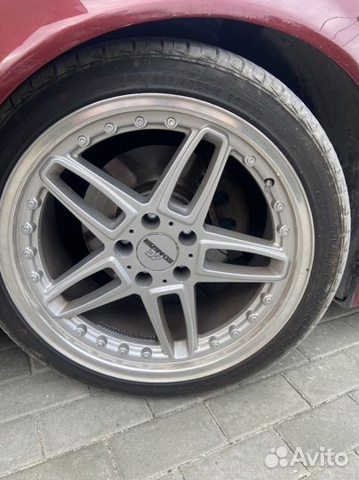 Литые диски schnitzer r19 на бмв е38